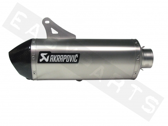 Silenciador AKRAPOVIC Slip-On Vespa GTS- GTV 125->300 I.E